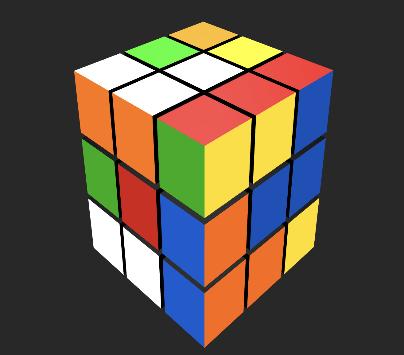 3D Cube Puzzle